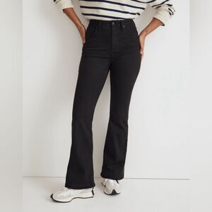 Madewell Women's Curvy Skinny Flare High Rise Stretch Jeans   |  Size:  32